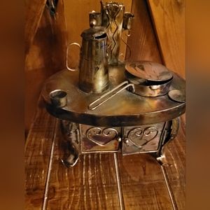 Berkeley Designs Rare Vintage Copper Stove Music Box Plays My Favorite Things